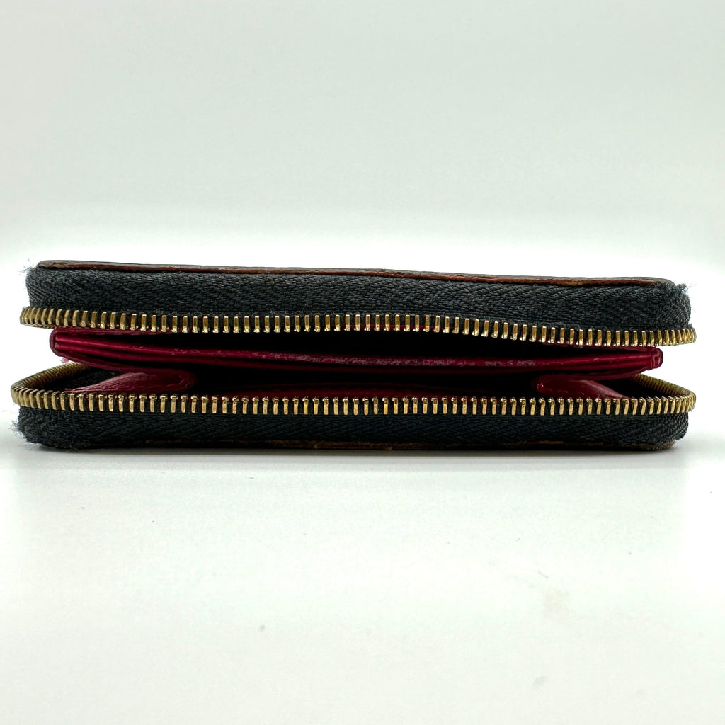 Louis Vuitton Monogram Multicolore Canvas Zippy Black Coin Purse