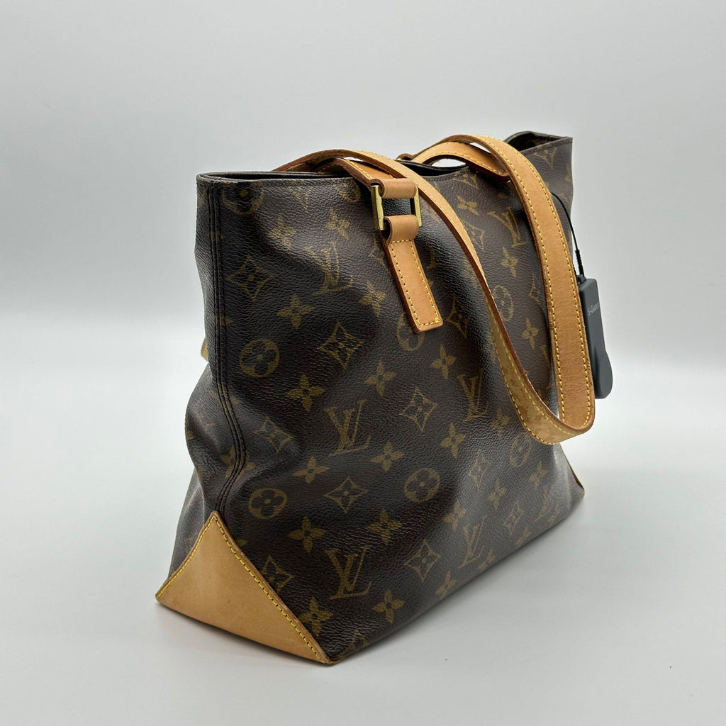 Louis Vuitton Cabas Piano Monogram Tote Bag Shoulder Handbag Vintage M51148