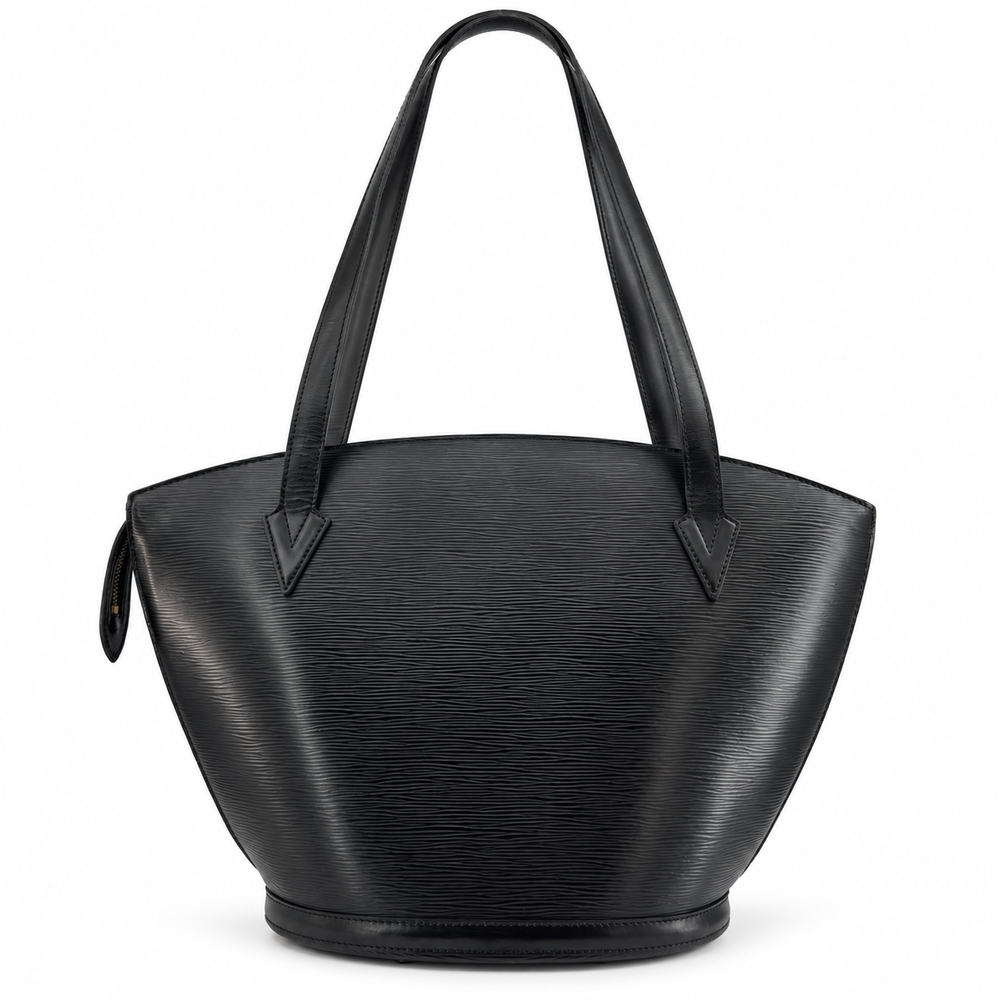 Louis Vuitton Epi Saint Jacques Shopping Shoulder Bag Black