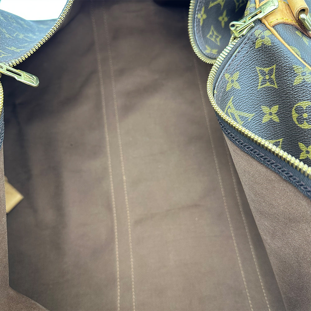 Louis Vuitton Monogram Canvasm Keepall Bandrière 60 M41412 Boston Tasche