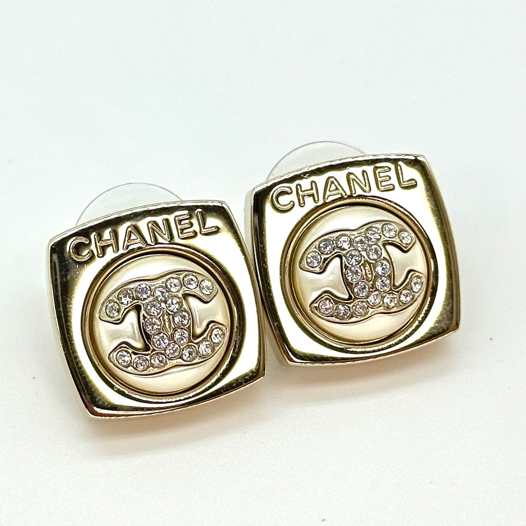 CHANEL Earrings Square Coco Mark 2023 Spring/Summer
