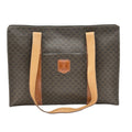 Celine Macadam Monogram Tote Bag Canvas Vintage