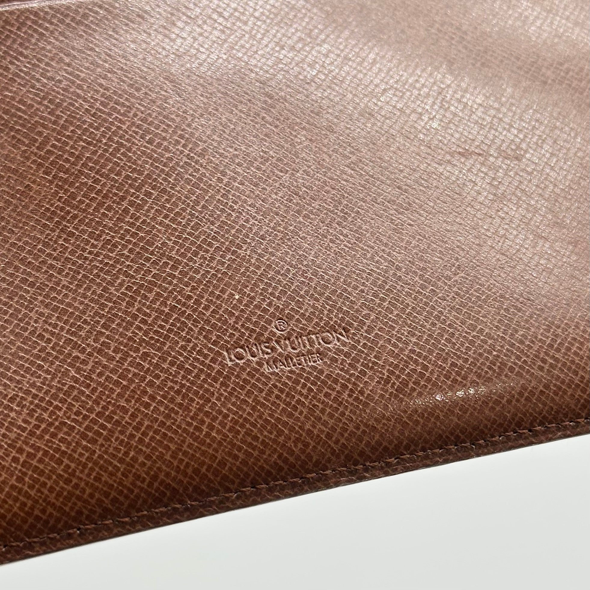 LOUIS VUITTON LV Monogram Pocket 　Diary Planner Cover Near Mint　malletixr