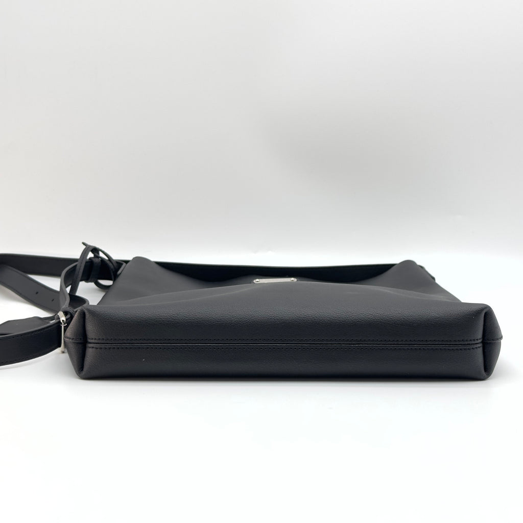 Saint Laurent Grained Leather Bold 27cm Black Crossbody Bag