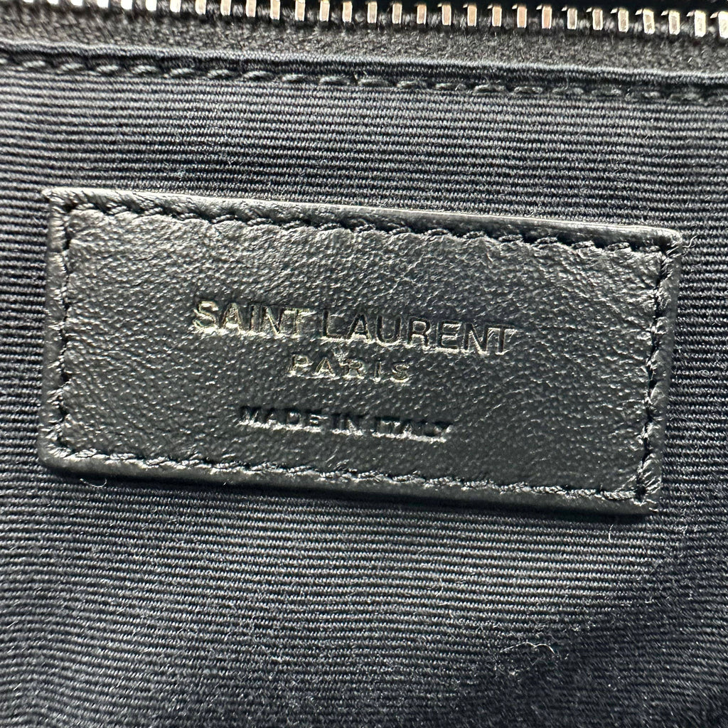 Saint Laurent Paris Niki Leather Chain Shoulder Bag Black