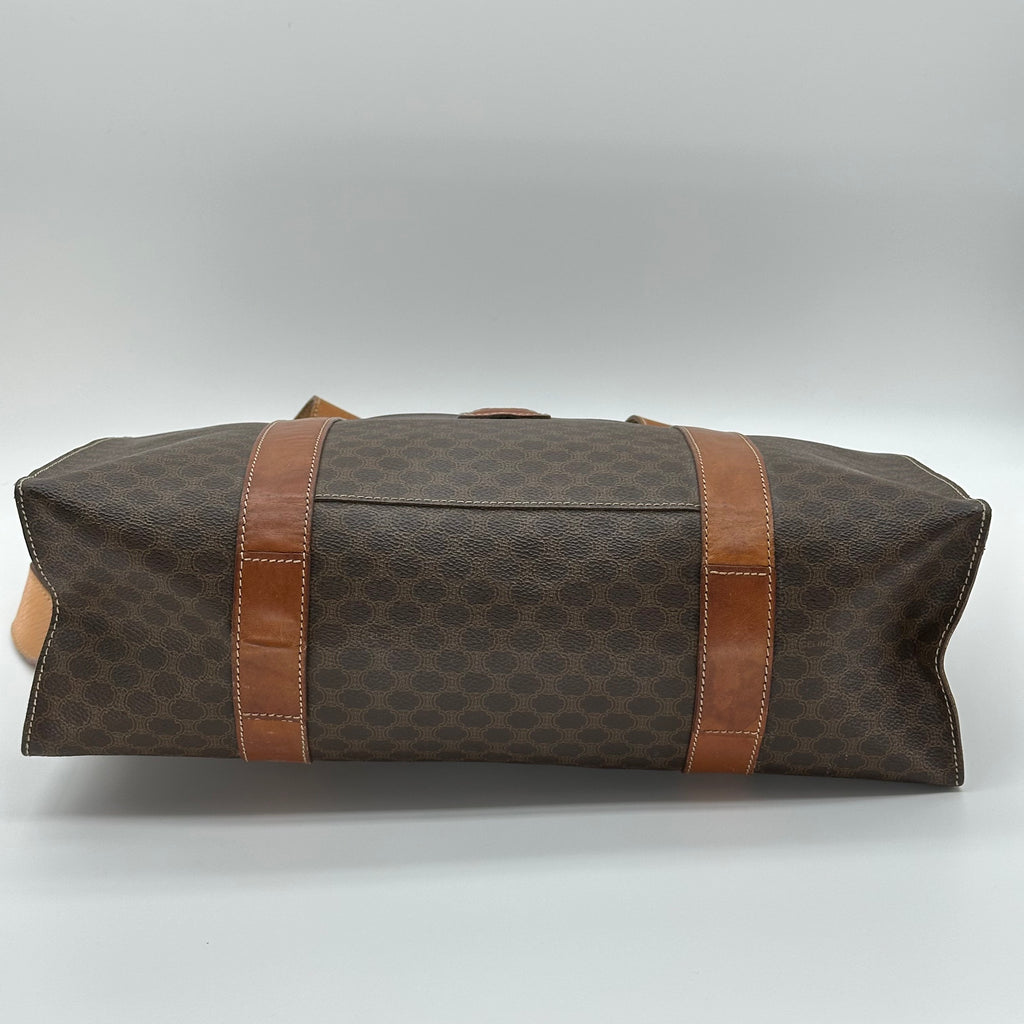 Celine Macadam Monogram Tote Bag Canvas Vintage