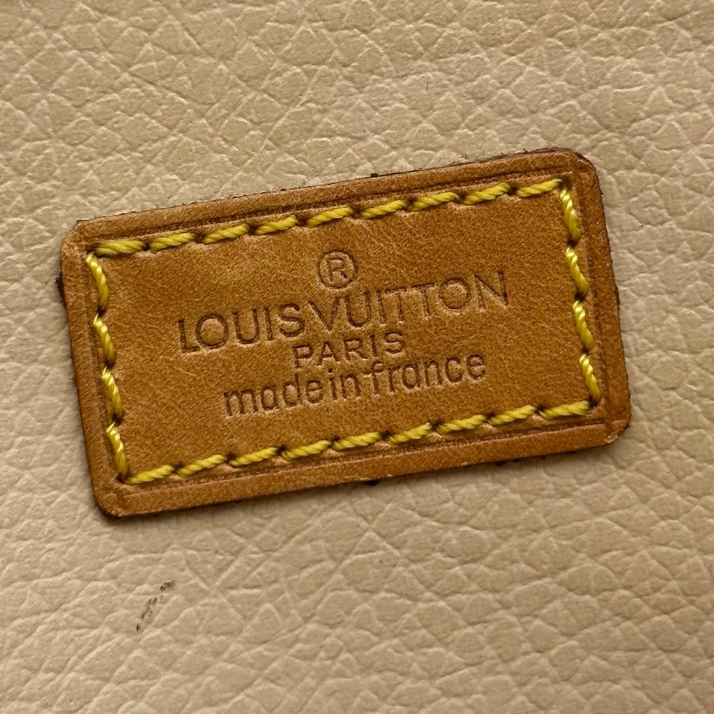 LOUIS VUITTON Monogram Sac Plat Tote HandBag M51140