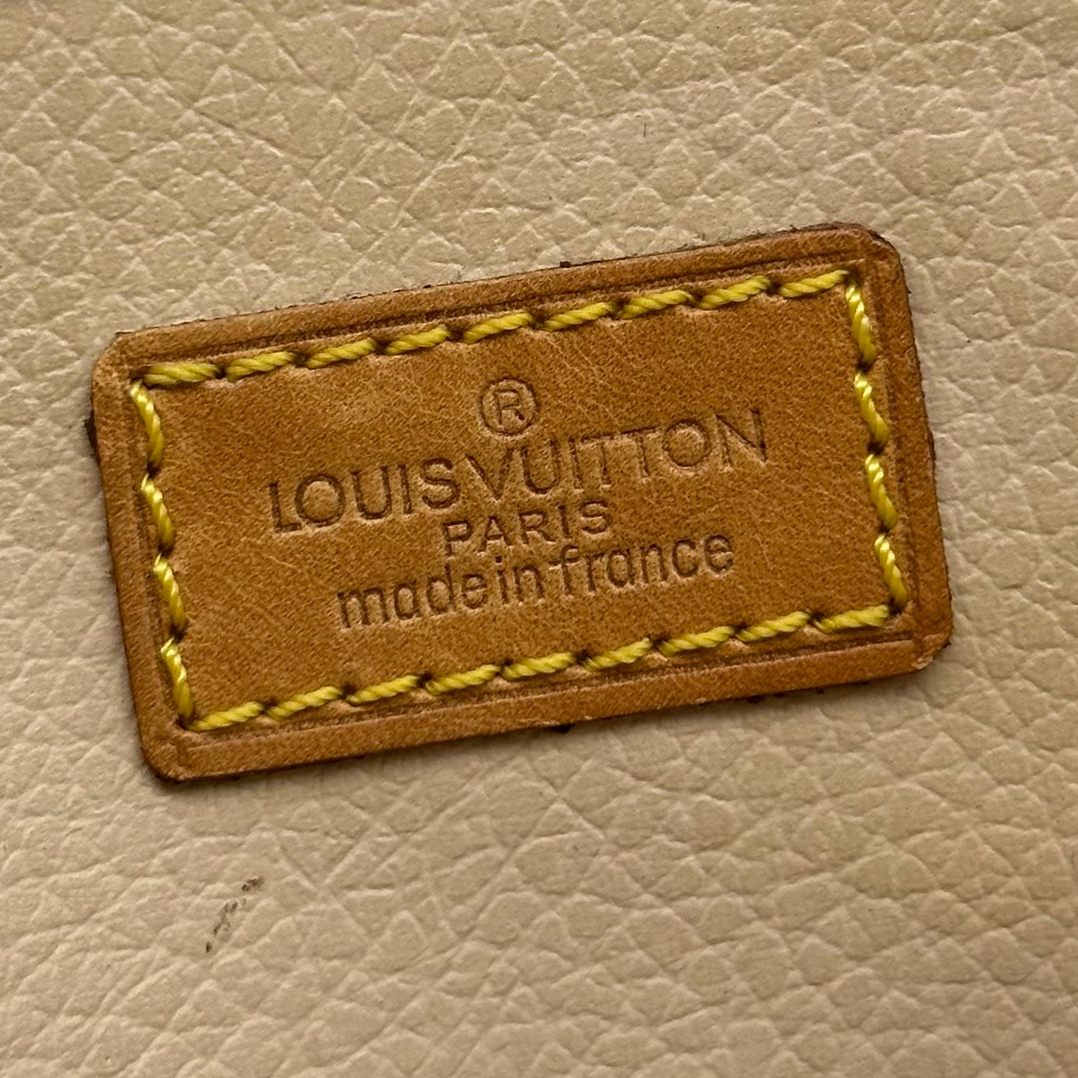 LOUIS VUITTON Monogram Sac Plat Tote HandBag M51140