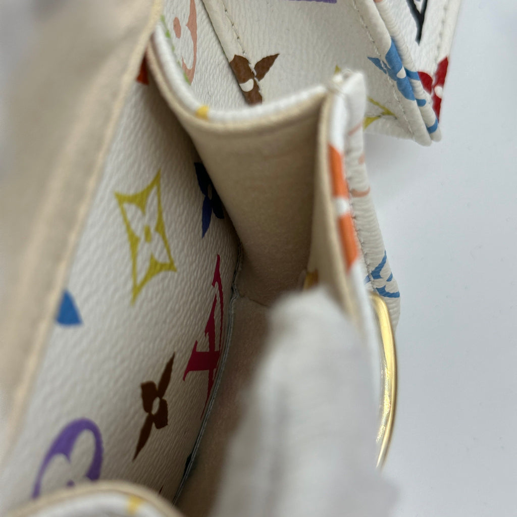 Louis Vuitton x Murakami Monogram Multicolor White Venice Backpack