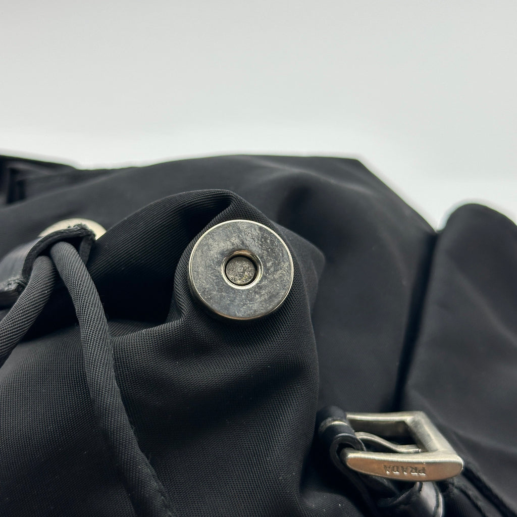Prada Nylon Black Backpack