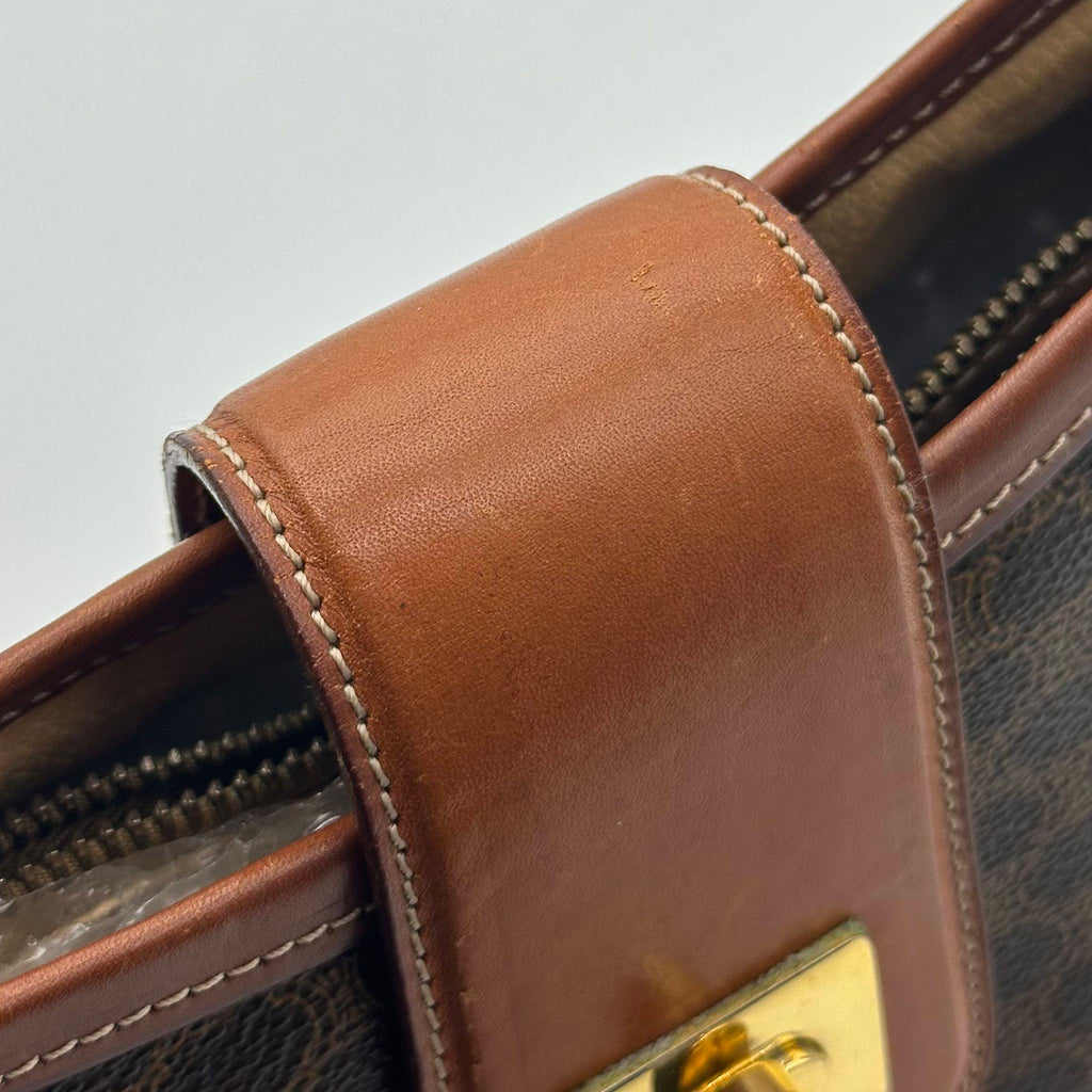 CELINE Macadam Shoulder HandBag Vintage