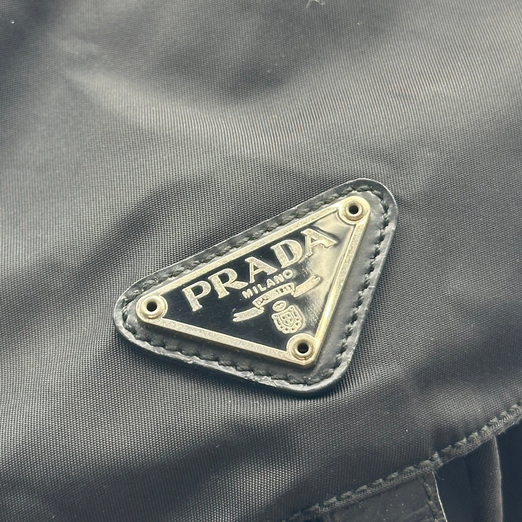 Prada Nylon Black Backpack