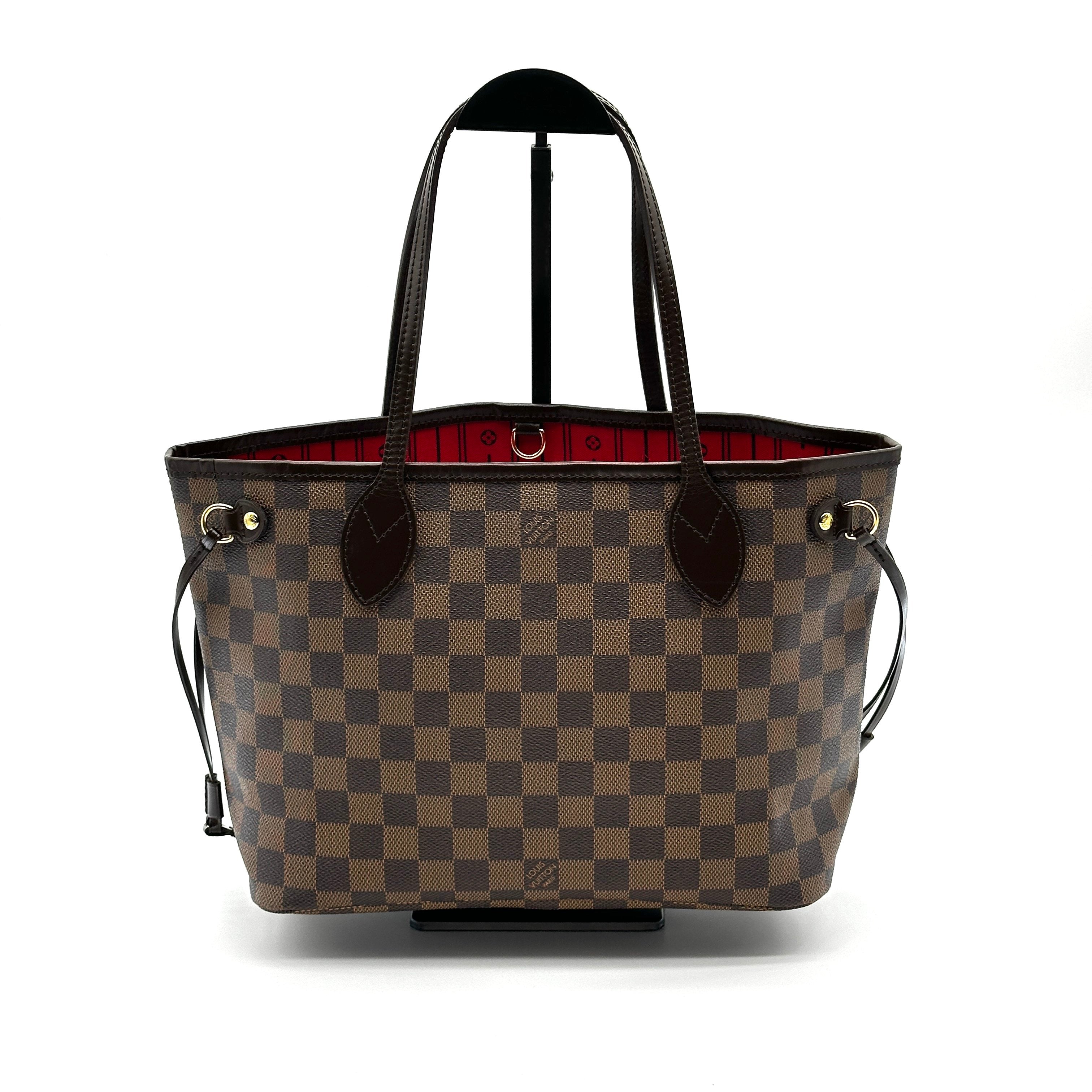 Louis Vuitton Damier Neverfull PM N51109 Brown