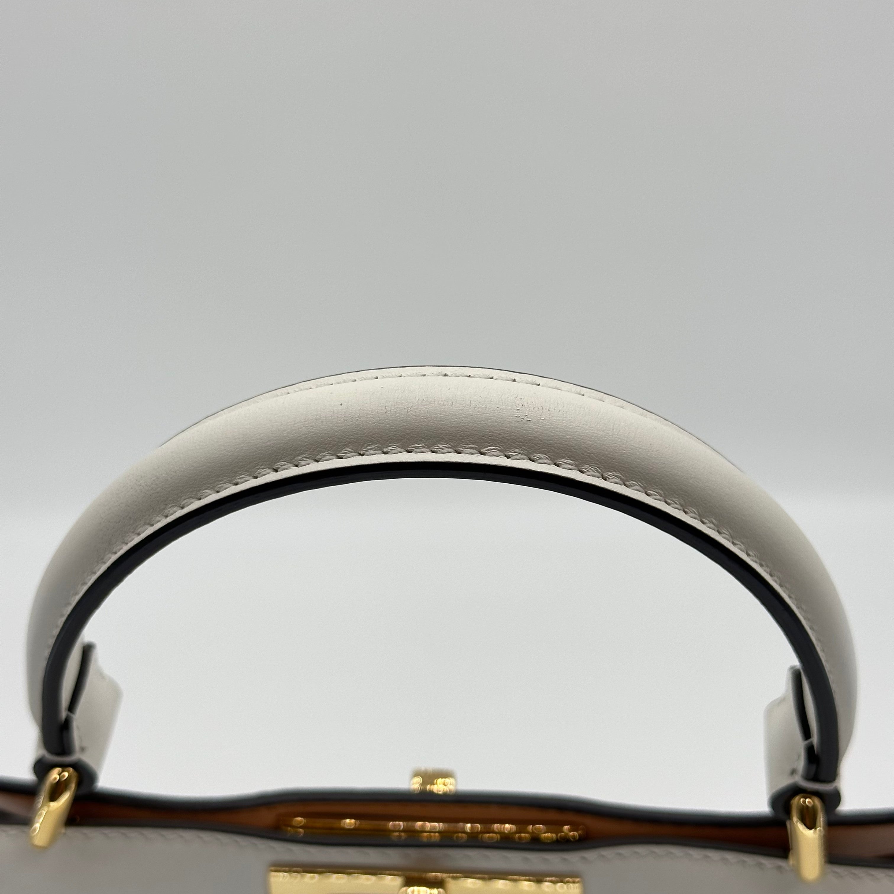 FENDI Selleria Peekaboo leather 2way bag