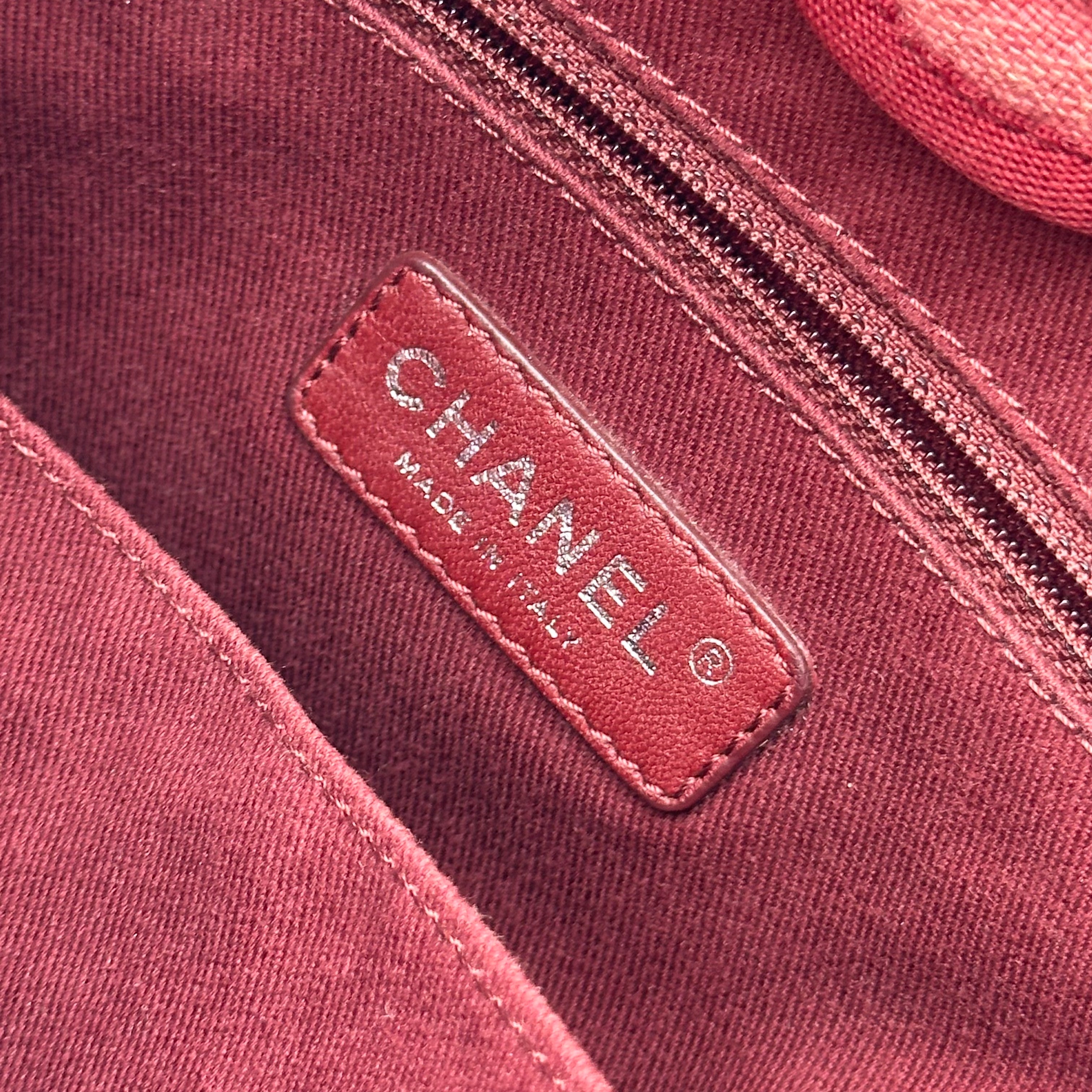 Chanel Deauville Mini Canvas Dusty Rose