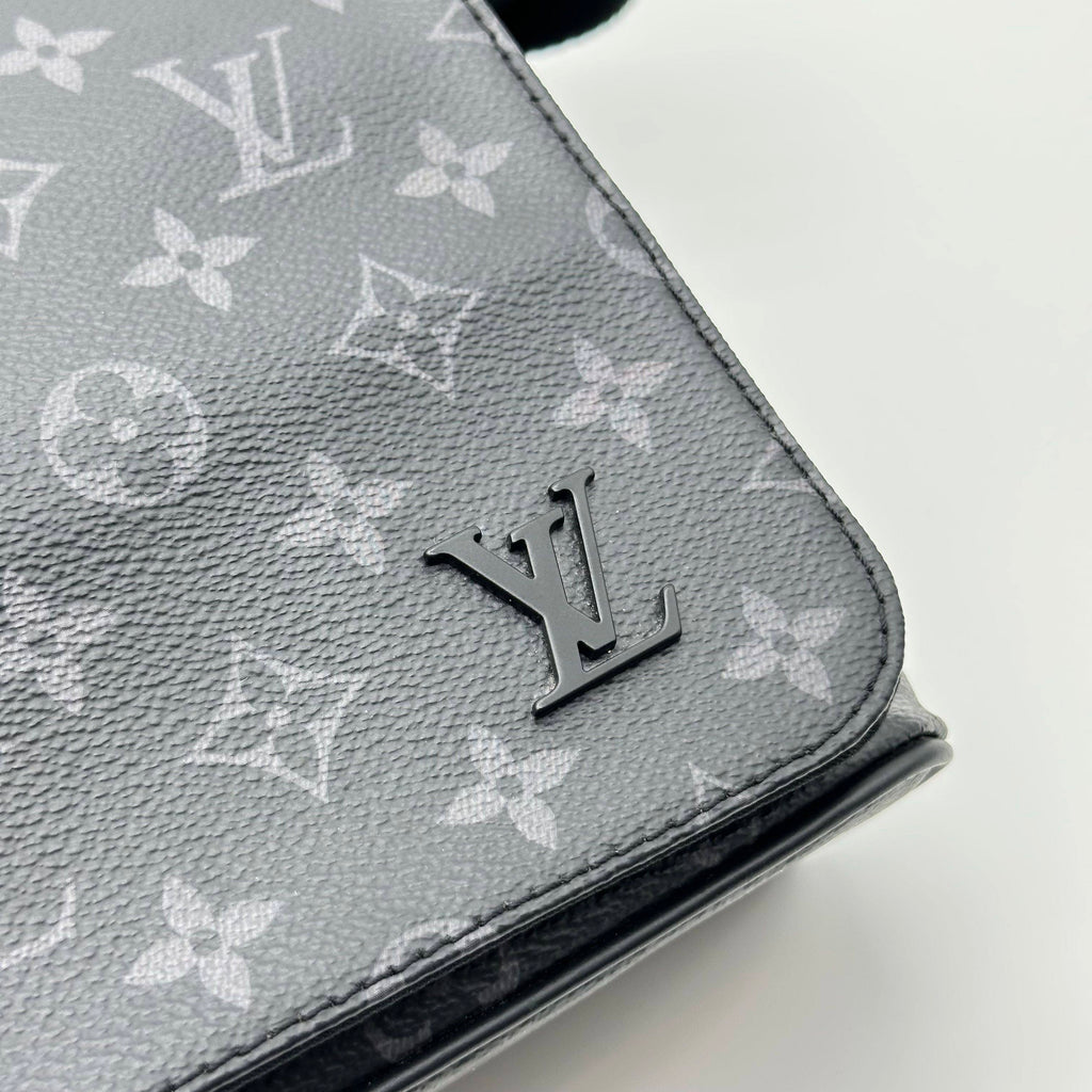 Louis Vuitton Monogram Eclipse District MM M44001 Shoulder Bag