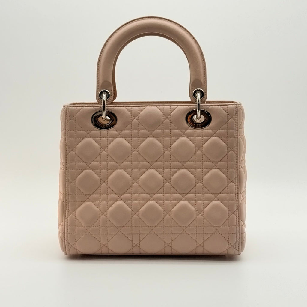 LADY DIOR MEDIUM VALENTINE LIMITED EDITION IN LIGHT PINK