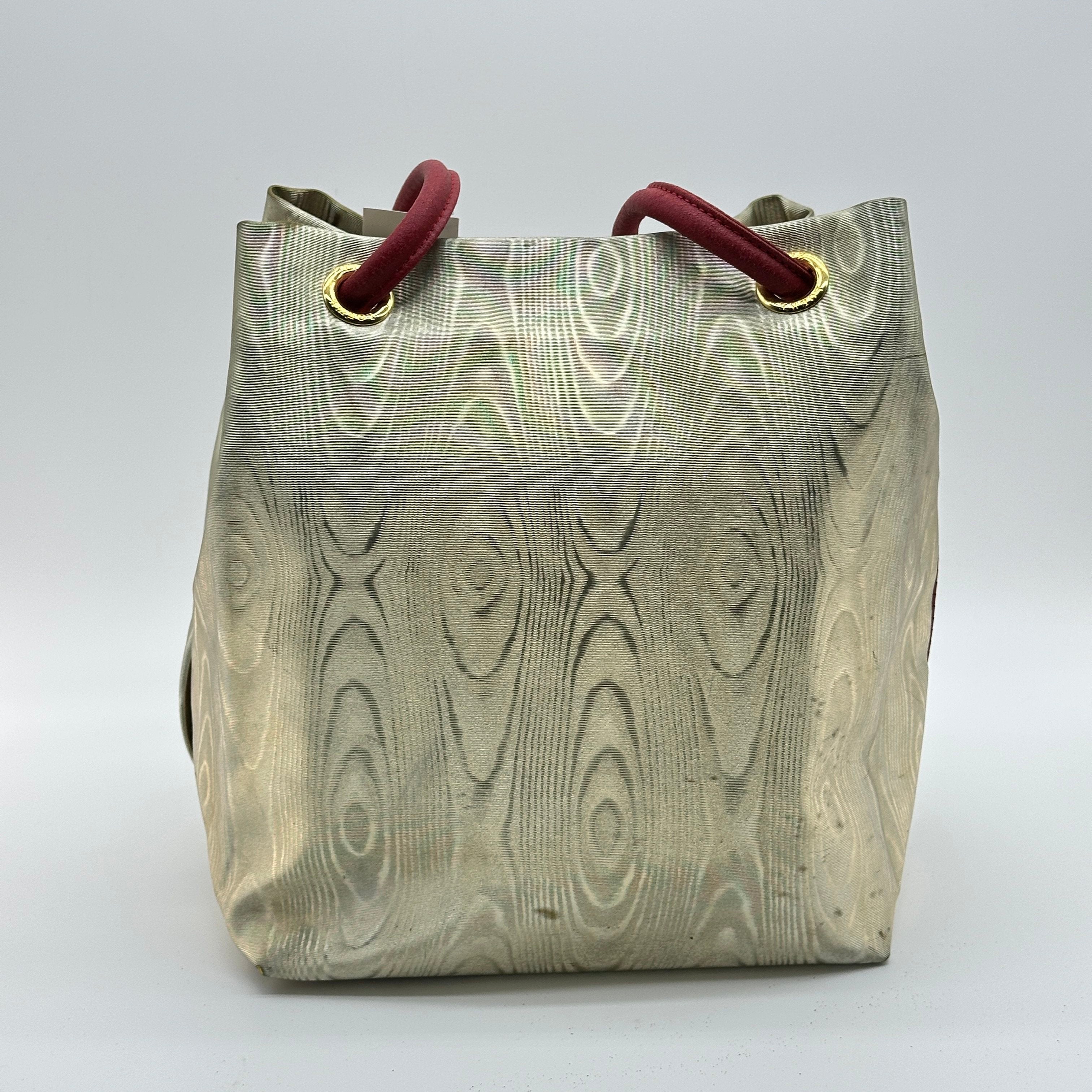 loewe tote bag nylon gold