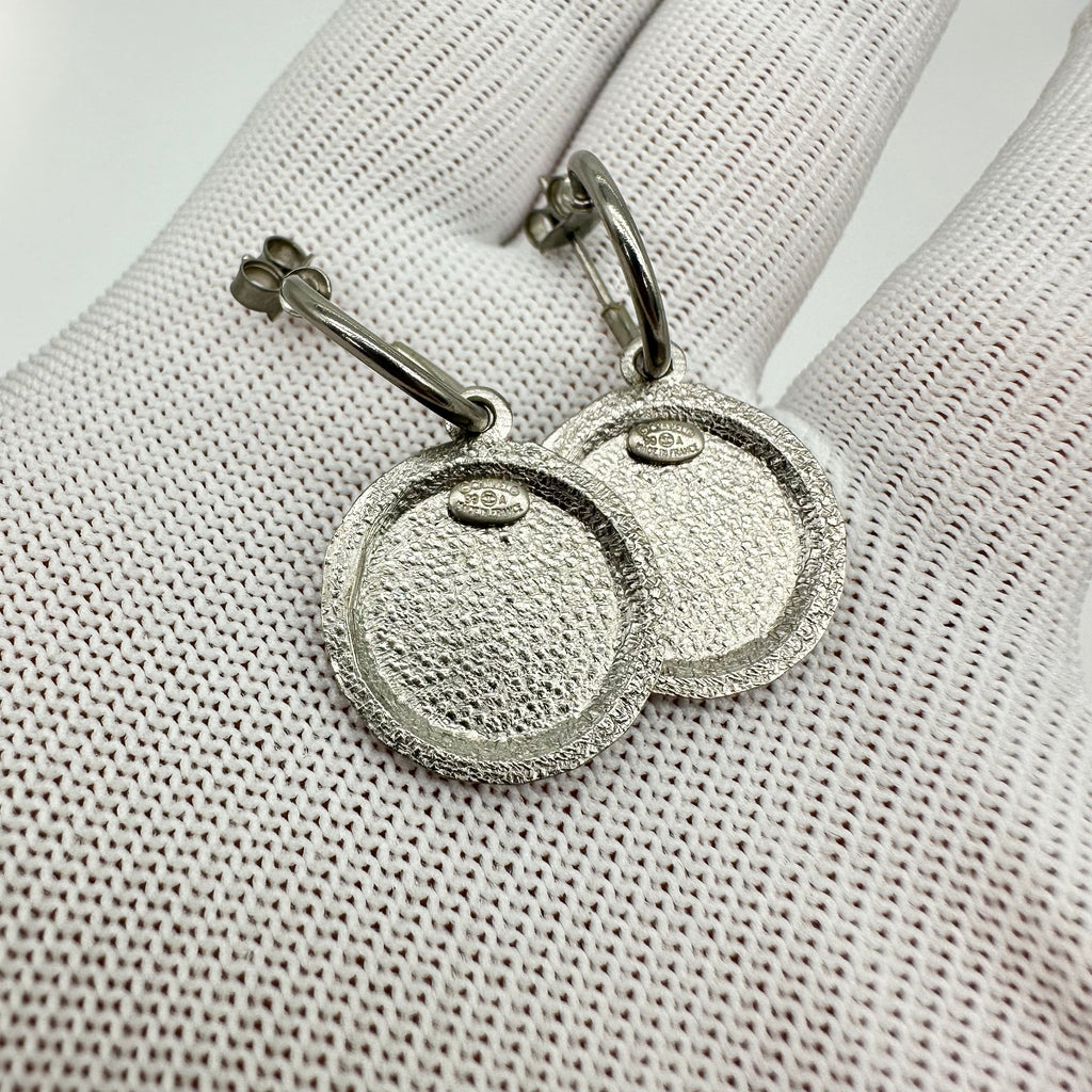 Chanel Flower Motif Earrings