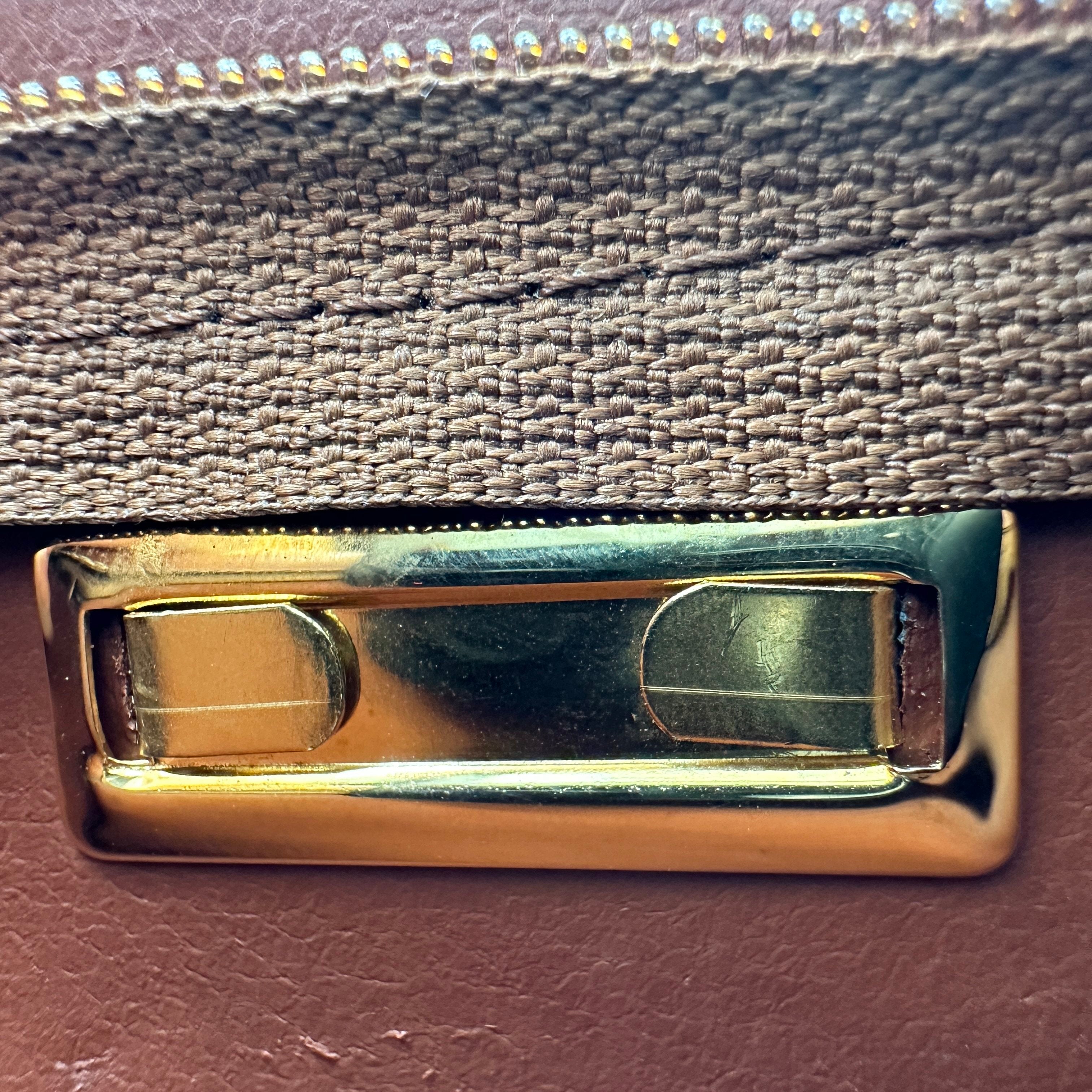 Dior Shoulder Bag leather Brown