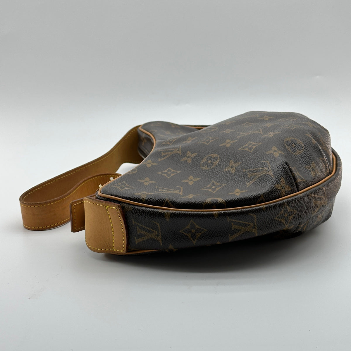 Louis Vuitton Monogram Croissant MM Brown Shoulder Bag M51512