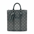 Louis Vuitton Sac Plat Cross Monogram Eclipse Coated Canvas Handbag M46456