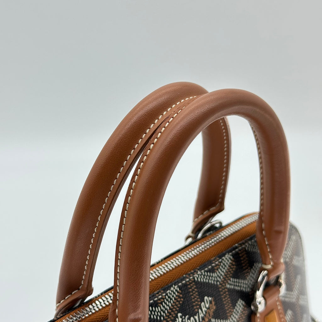 Goyard Goyardine Sac Vendome PM Handbag Crossbody Black