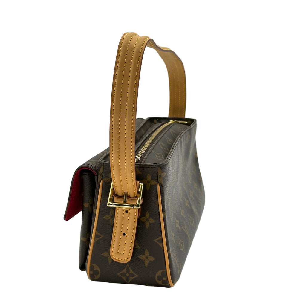 Louis Vuitton Viva Cite MM Shoulder Bag Monogram Canvas M51164