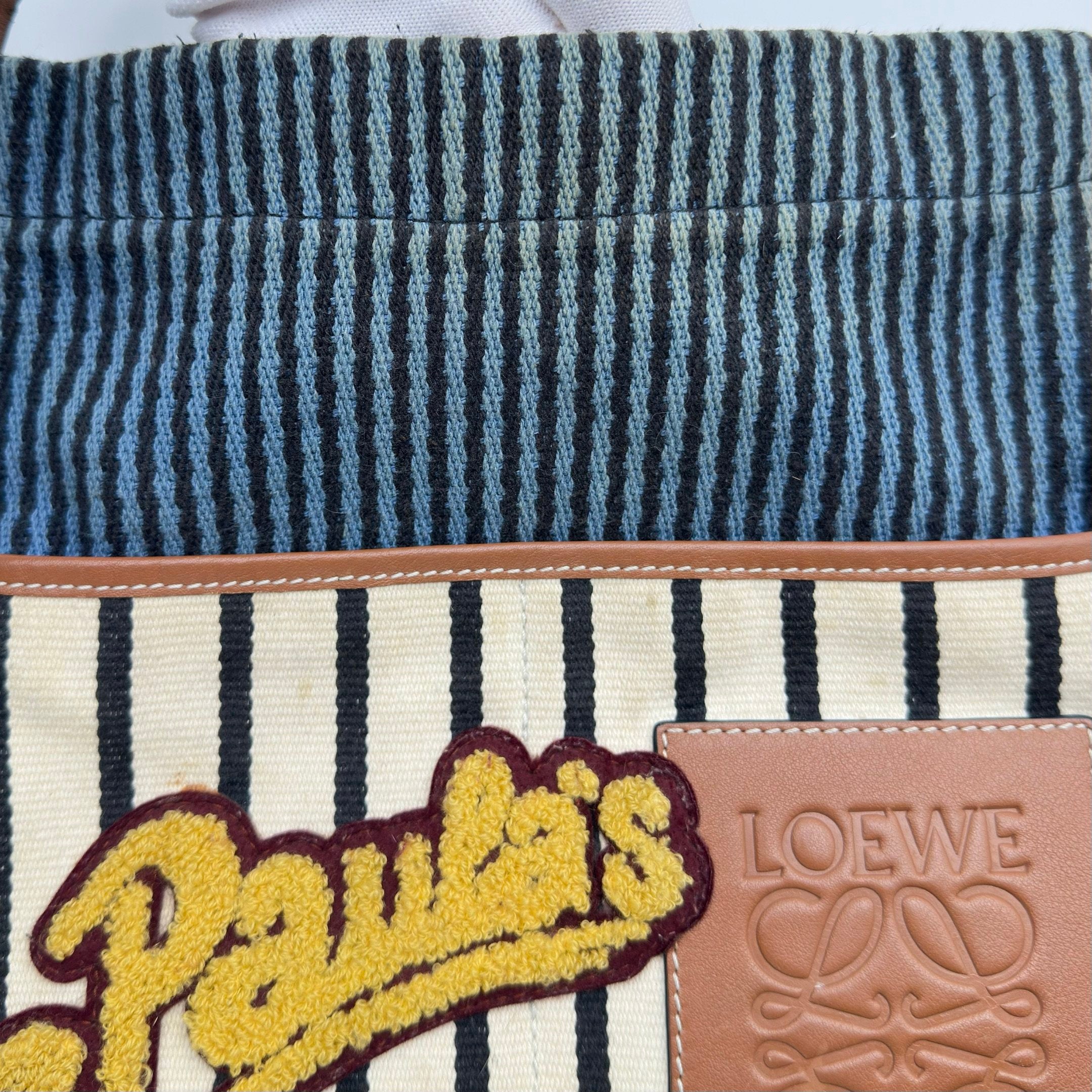 Loewe Embroidered Drawstring Pouch Crossbody
