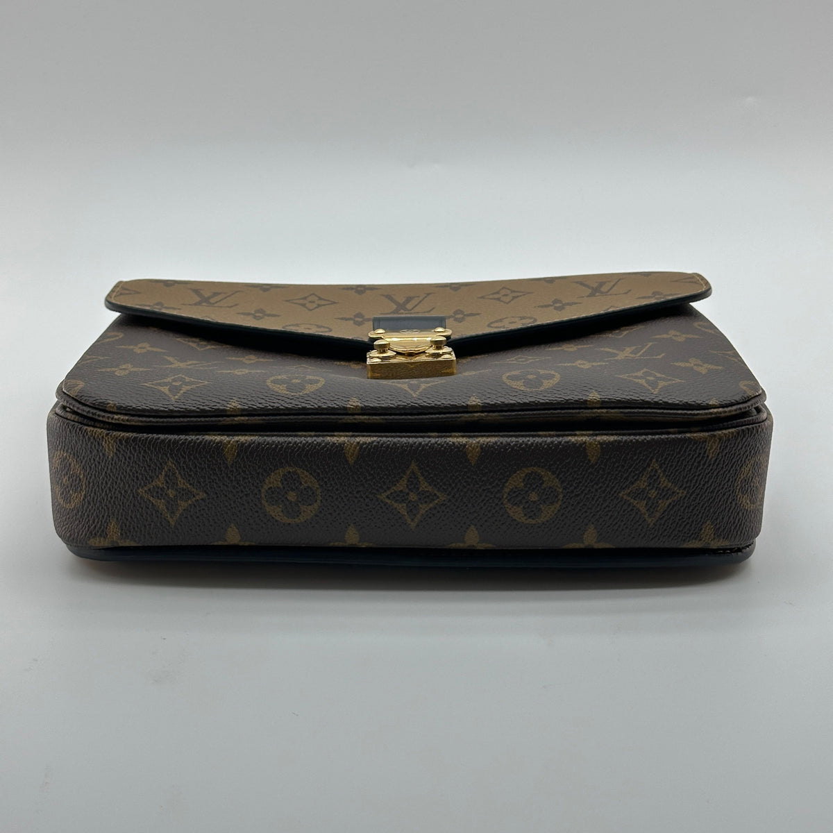 Louis Vuitton Monogram Reverse Canvas Pochette Métis 25cm Brown Crossbody Bag