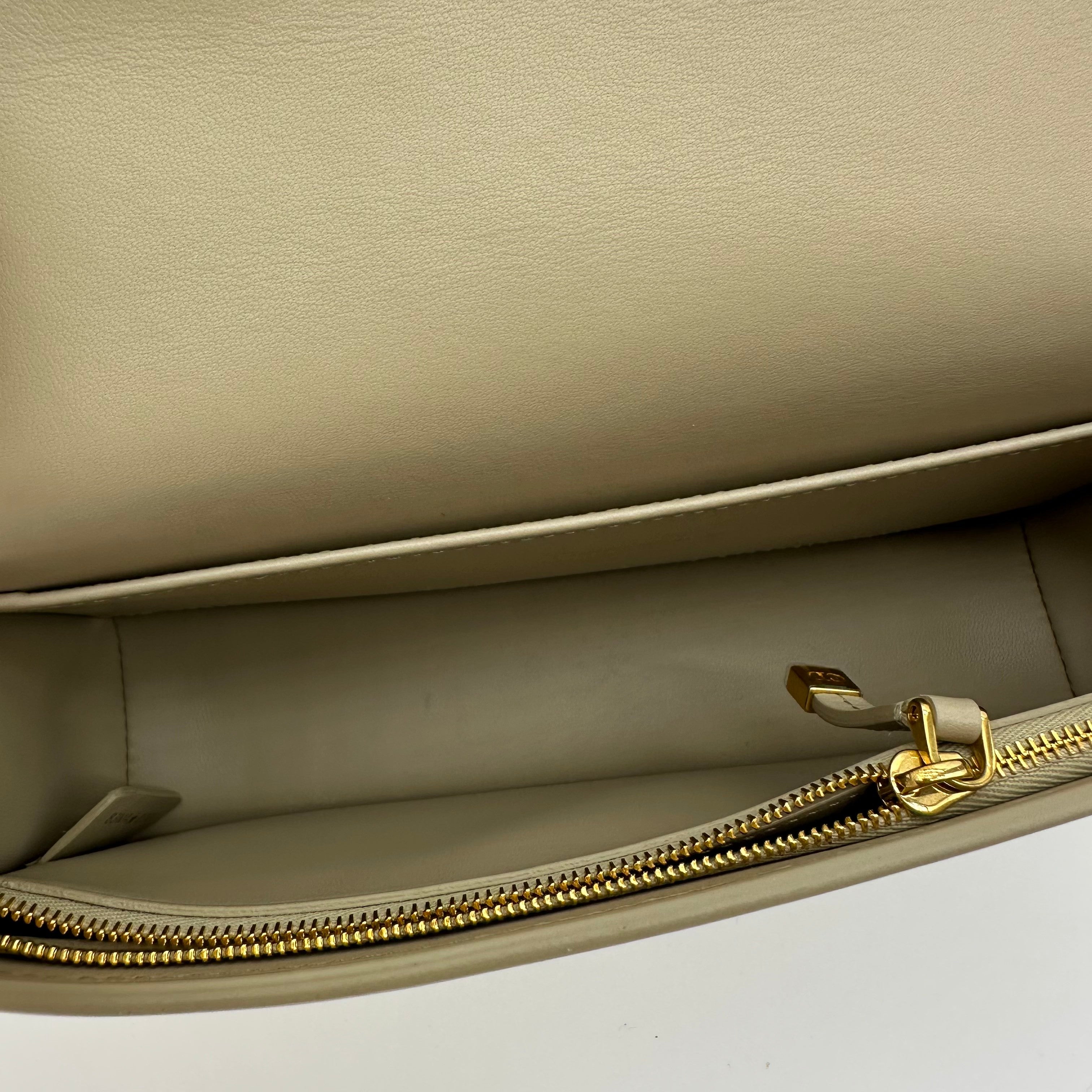 dior Miss Patent Flap bag  patent leather   shiny beige    gold  Hardware Shoulder bag