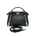 FENDI Peekaboo Handbag Shoulder Bag 2WAY Pearl