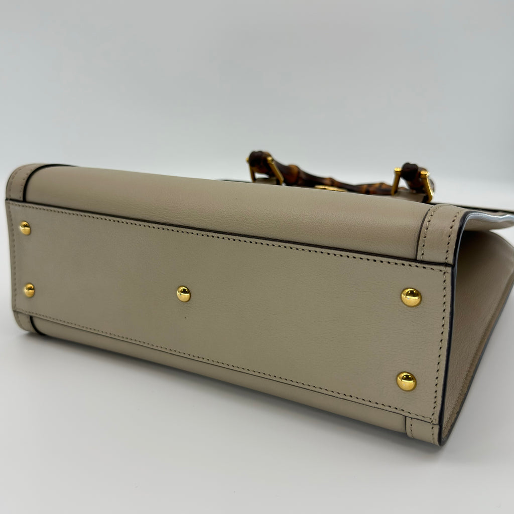 GUCCI グッチ ショルダーバッグ ダイアナ バンブー レザー 2way
