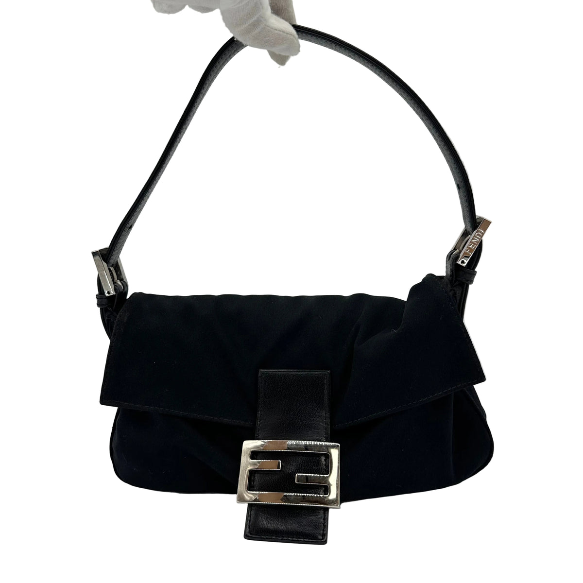 Fendi Mamma 바게트 저지 핸드백