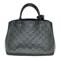 Louis Vuitton Monogram Empreinte Montaigne MM Handbag Shoulder Bag Crossbody M41048