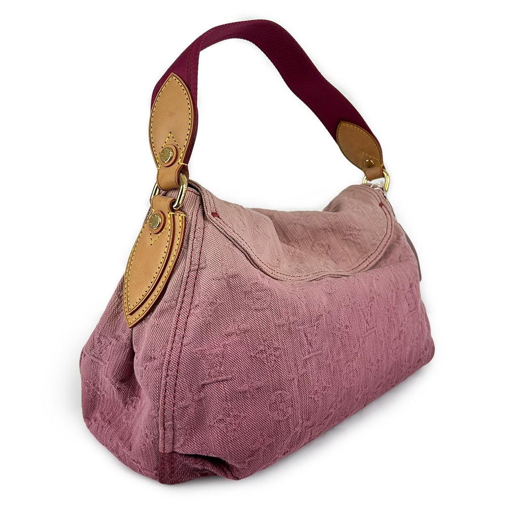 루이비통 선레이 모노그램 데님 핸드백 M40417