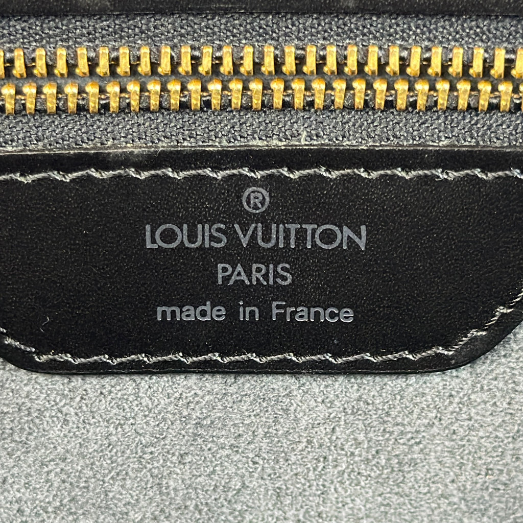 Louis Vuitton Epi Saint Jacques Shopping Shoulder Bag Black