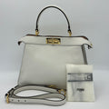 FENDI Selleria Peekaboo leather 2way bag