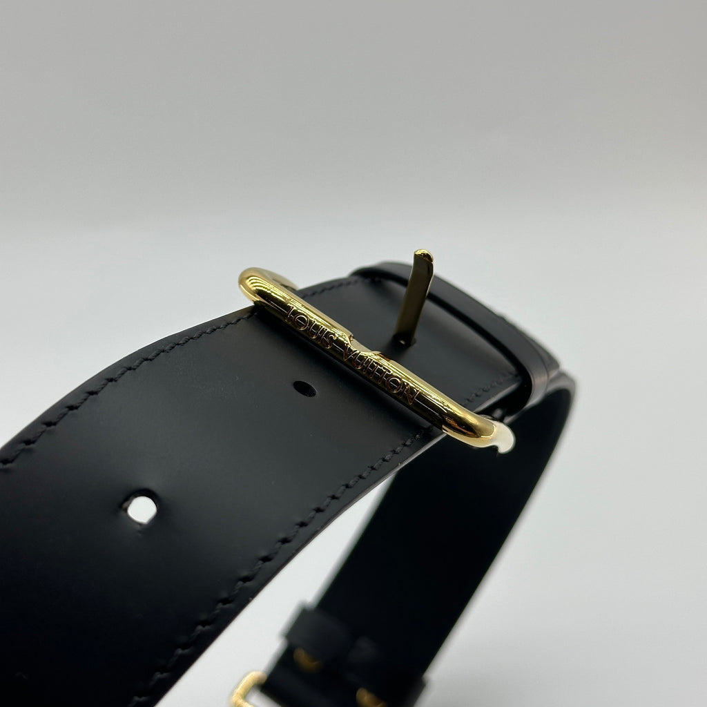Louis Vuitton Epi Leather Papillon Trunk Black Crossbody Bag M58655