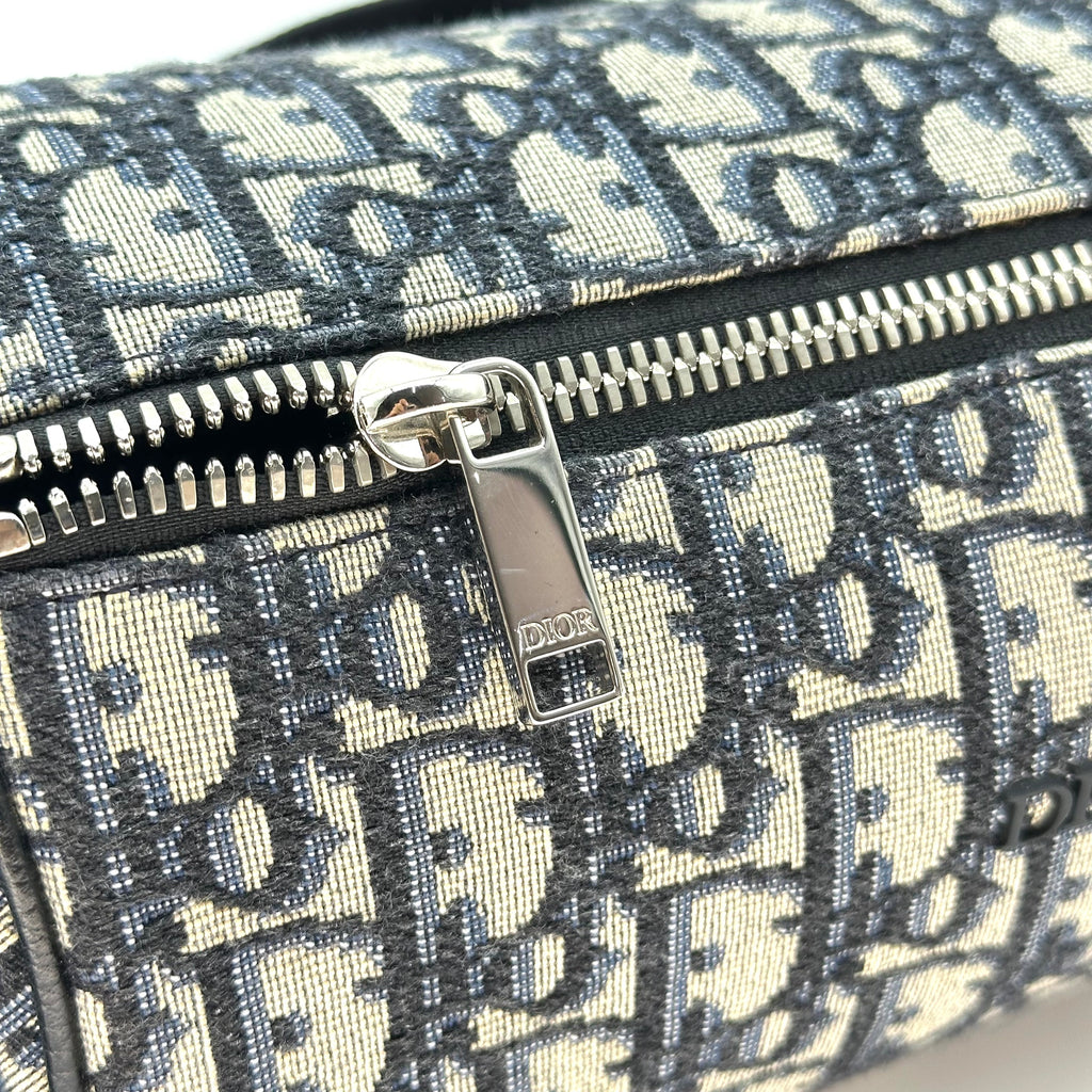 Christian Dior Roller Monogram Canvas Cylindrical Bag Shoulder Bag Crossbody Bag