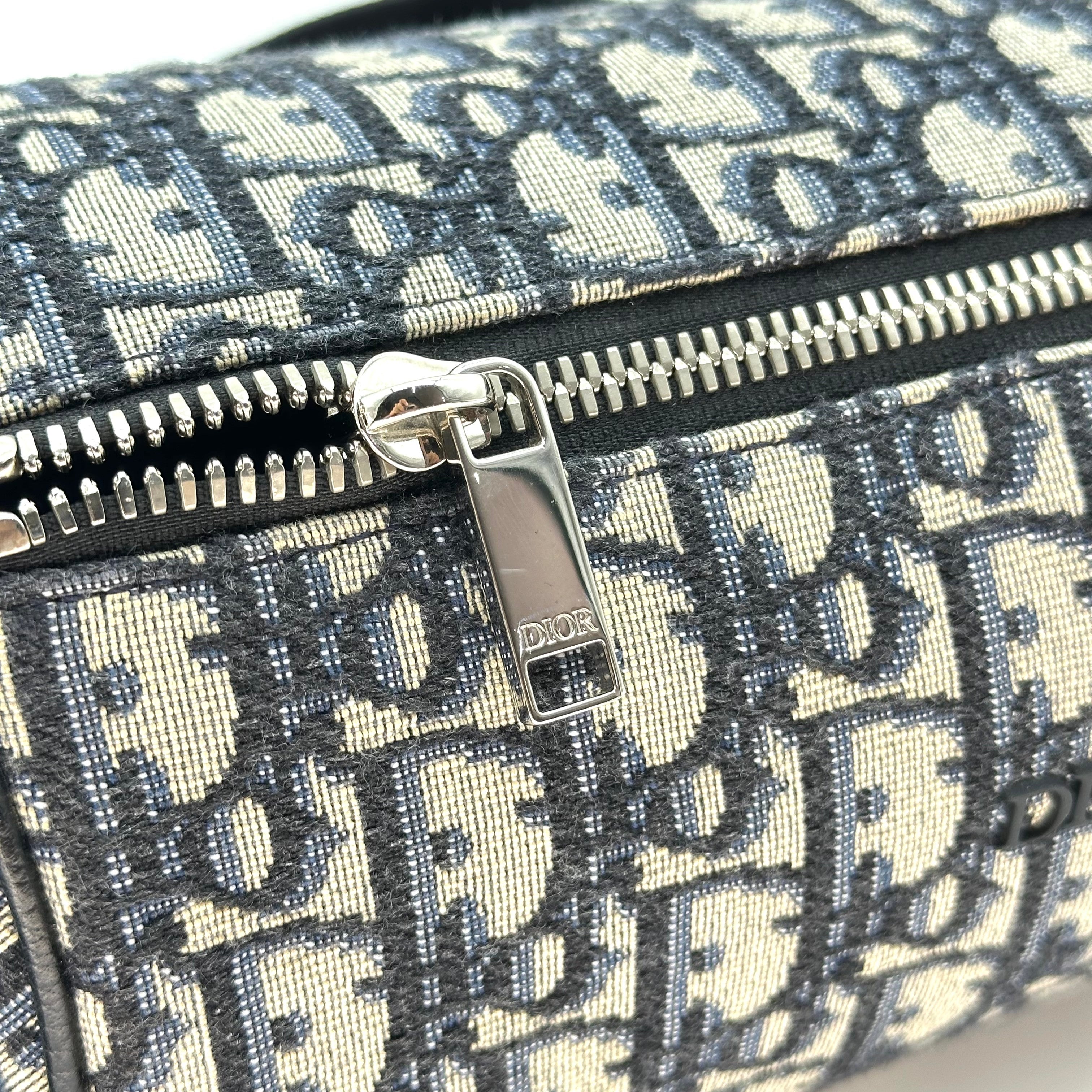 Christian Dior Roller Monogram Canvas Cylindrical Bag Shoulder Bag Crossbody Bag