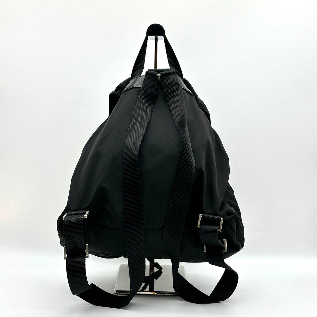 Prada Tessuto Nylon Black Backpack
