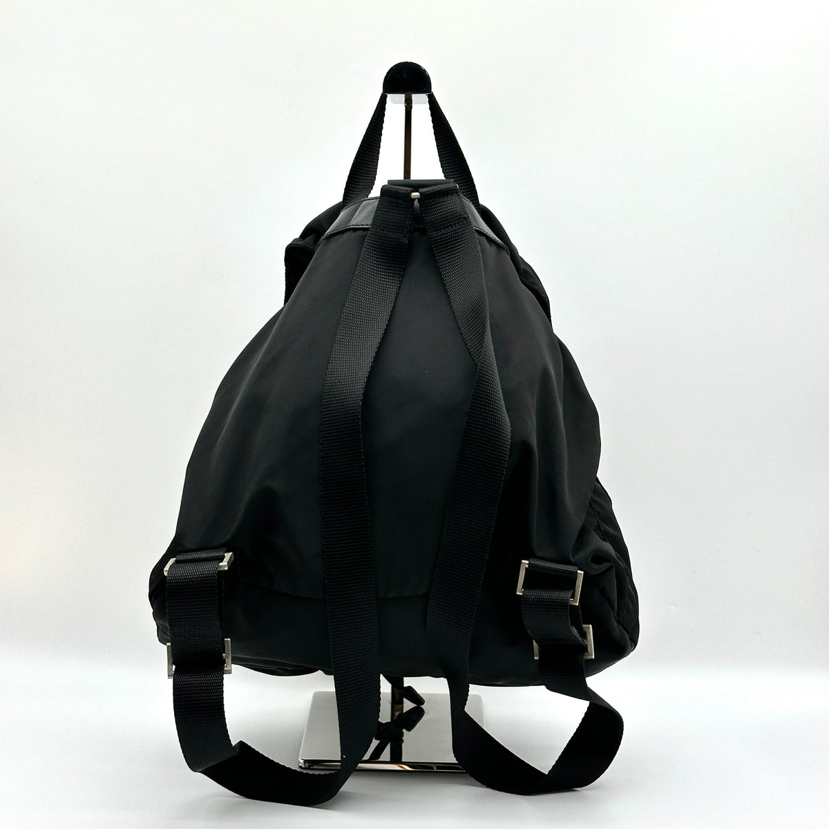 Prada Tessuto Nylon Black Backpack