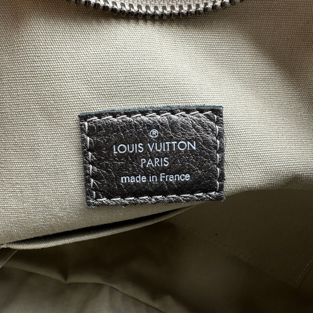 Louis Vuitton Mini Lin Monogram Manon PM Grey Shoulder Bag