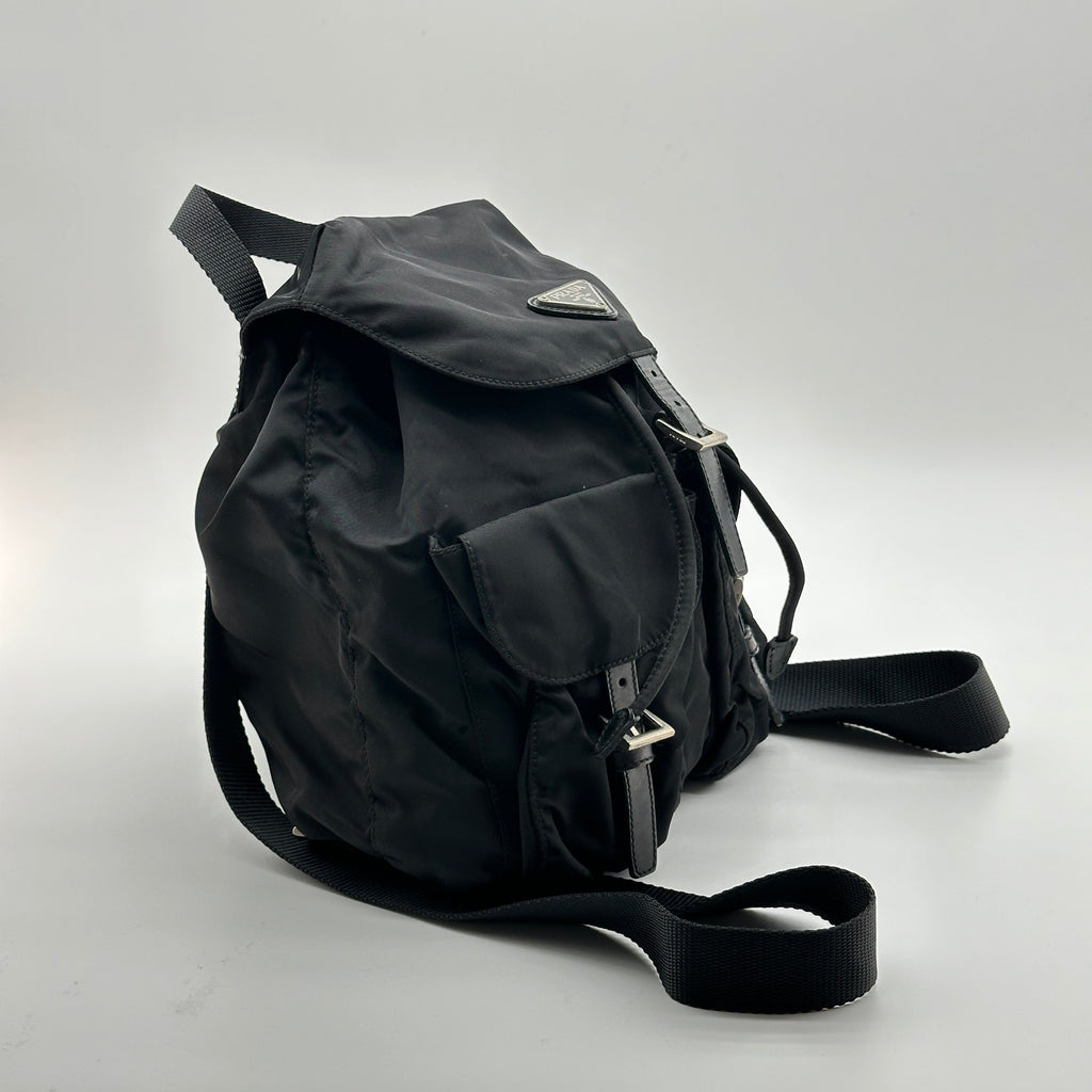 Prada Nylon Black Backpack