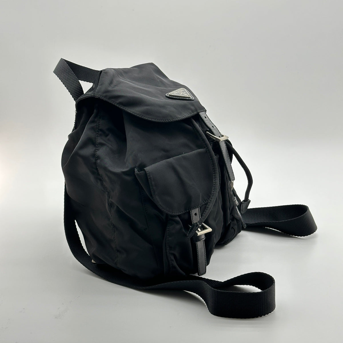Prada Nylon Black Backpack