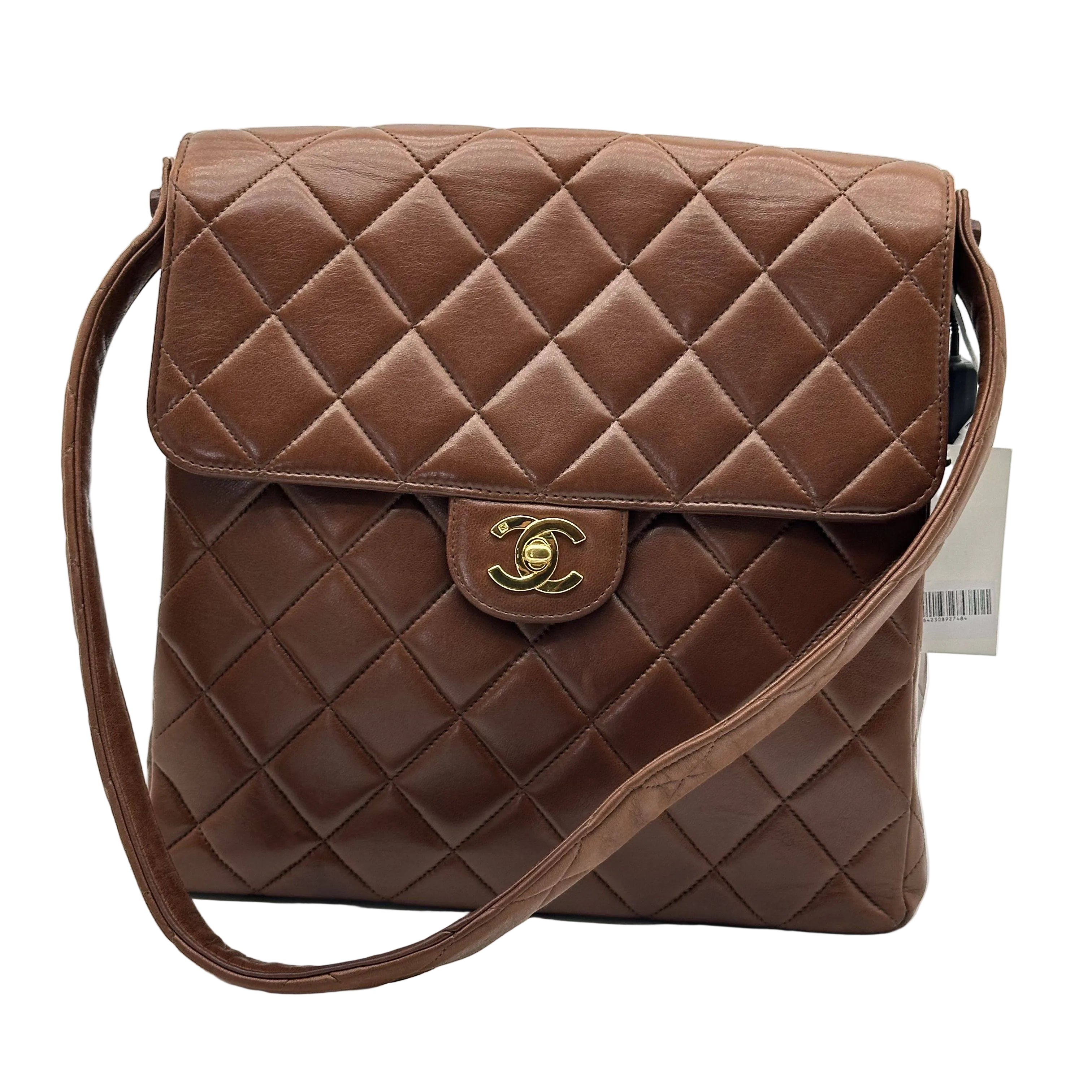 Chanel Double Face Kelly Dark Red Shoulder Bag 4 Series
