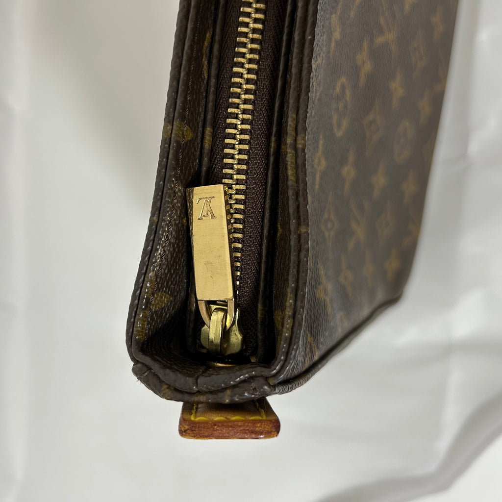 Louis Vuitton Looping Monogram Handbag　MM　M51146