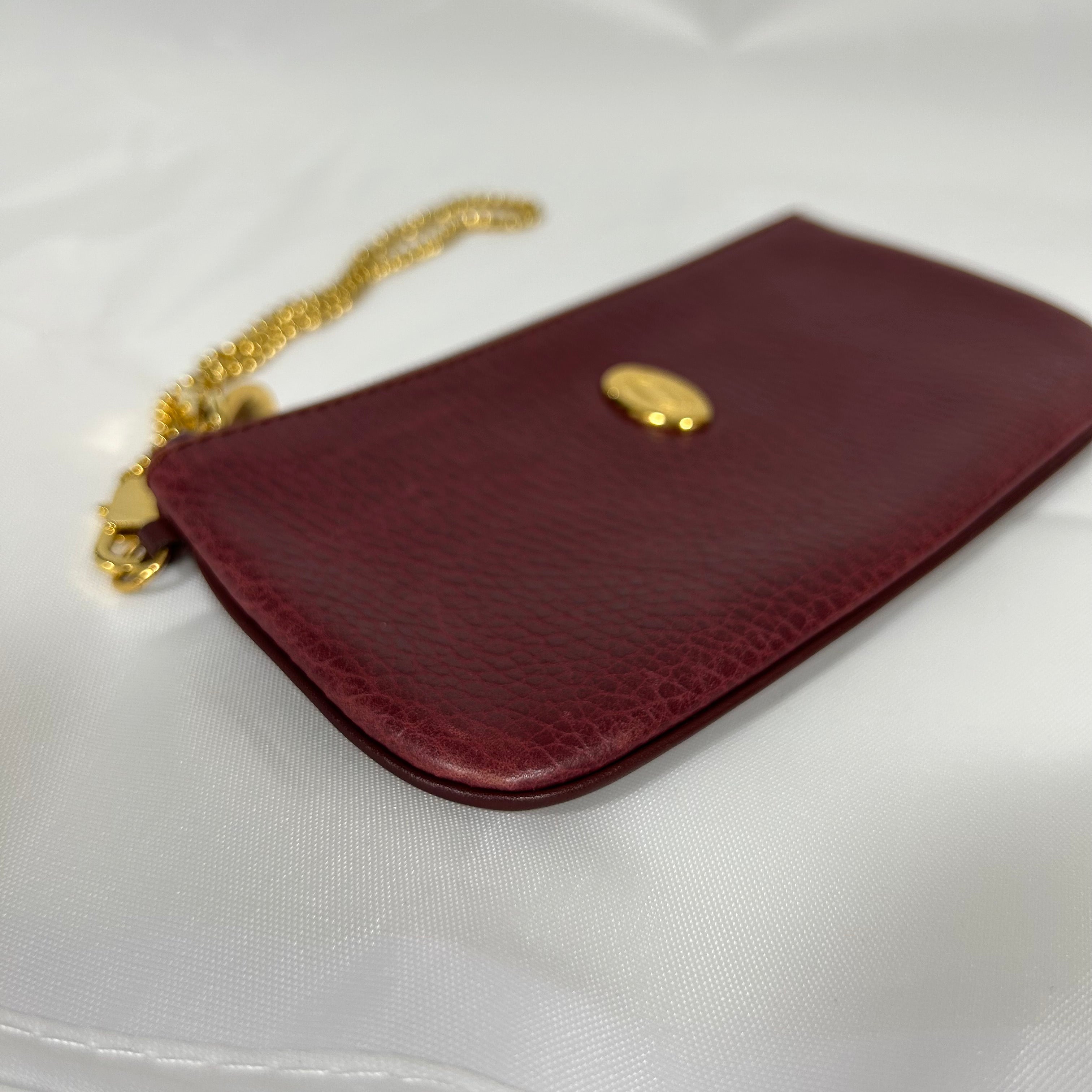 Cartier Must de  Vintage 1980's Slim Coin Mini Purse