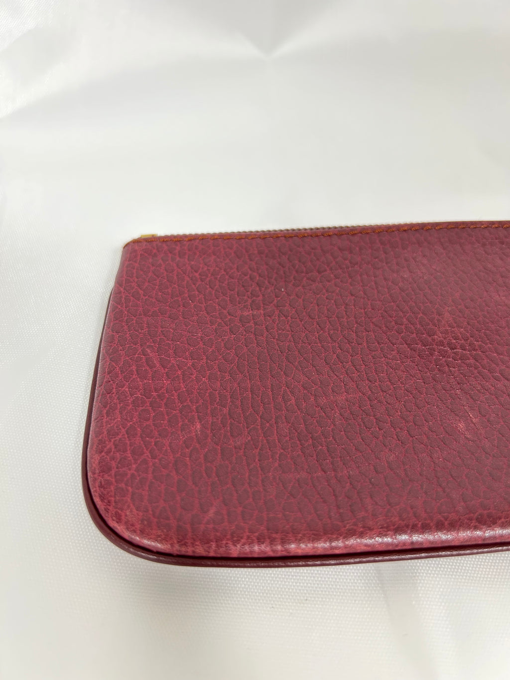 Cartier Must de  Vintage 1980's Slim Coin Mini Purse